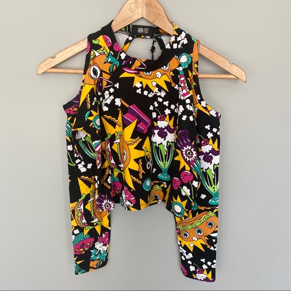 IRON FIST Killer Munchies Crop Top - Picture 4 of 7